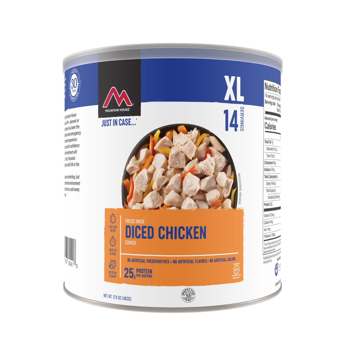 Mountain House Freeze Dried Chicken